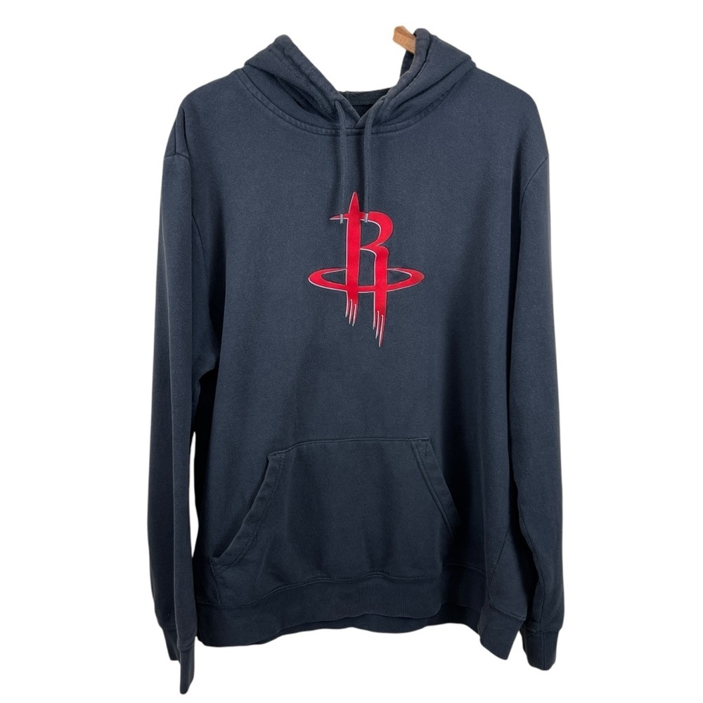 Majestic Houston Rockets Black Hoodie Size XL